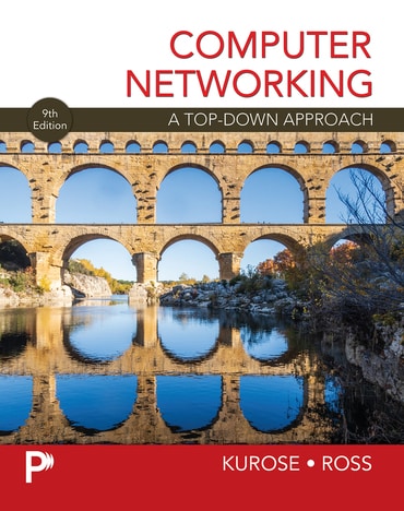 Cover of Computer Networking: A Top-Down Approach